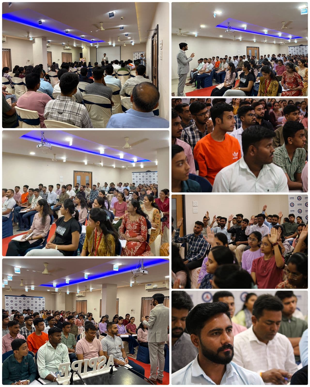 Exclusive Workshops & Keynote Talks workshop in progress at Aspire Institute